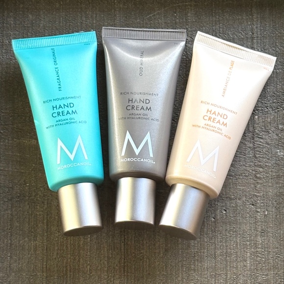 Moroccanoil Hydrating Hand Moisturizers - Set of 3 - New in Box - Picture 2 of 5